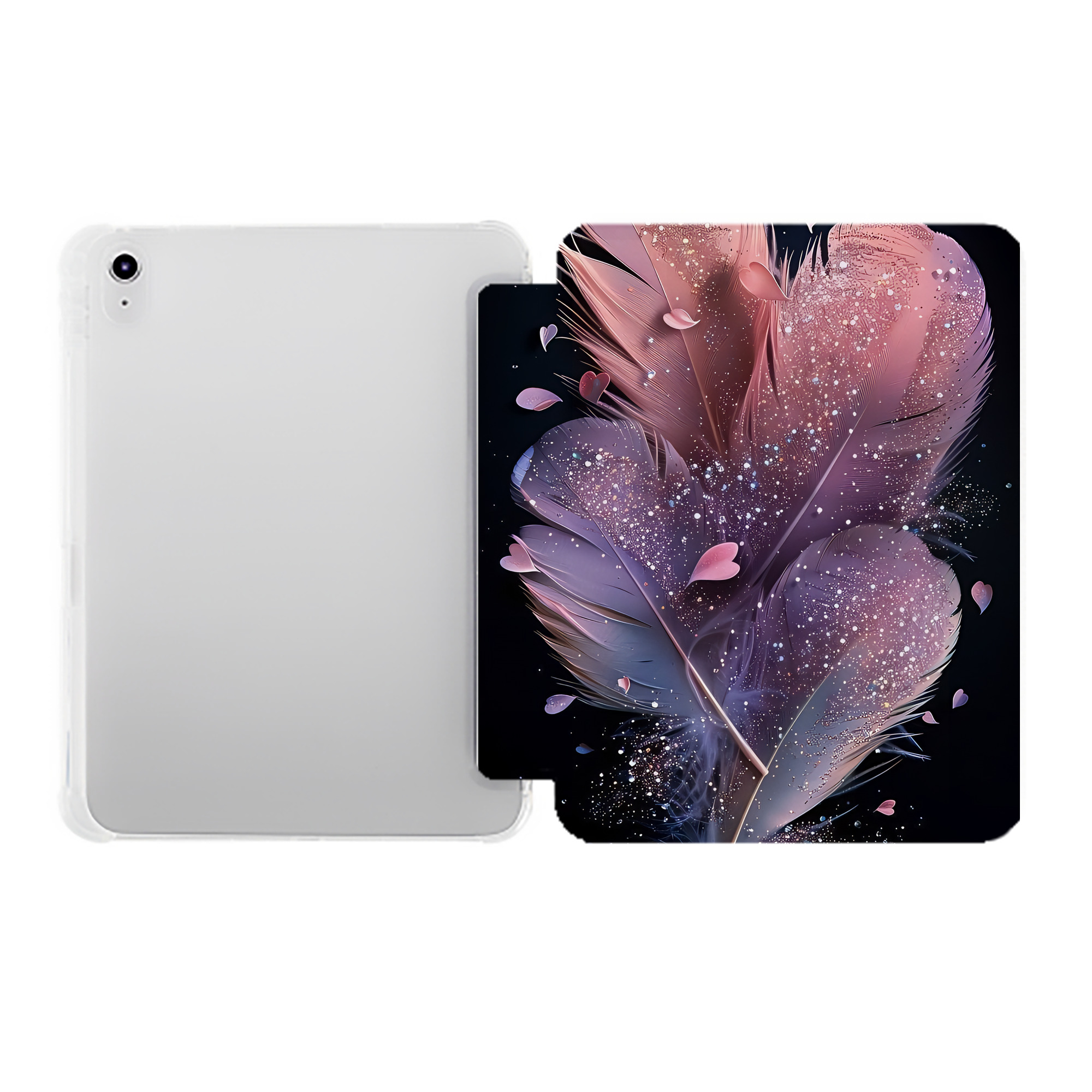 （画像用） ミッキーマウス Mickey Mouse IPad ケース ペン収納付き 三つ折りスタンド PUレザー×シリコン 対応機種9.5/10.5/10.9インチ
